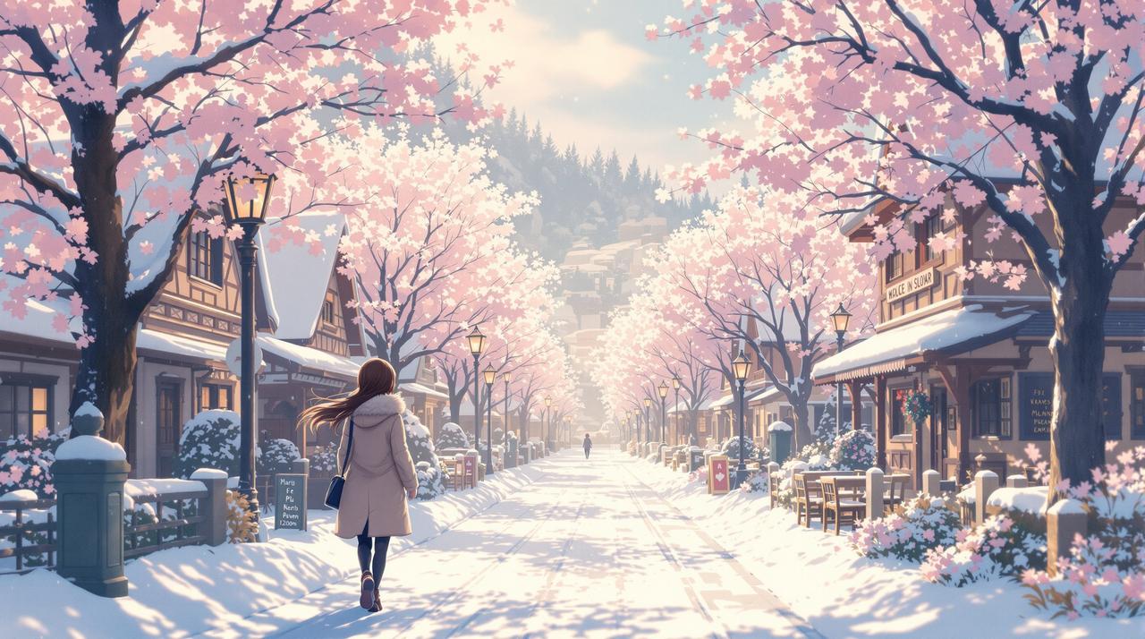 咕咚漫画推荐 - 雪国的春日来信
